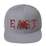 Akron City Series East Dragons Snapback Hat
