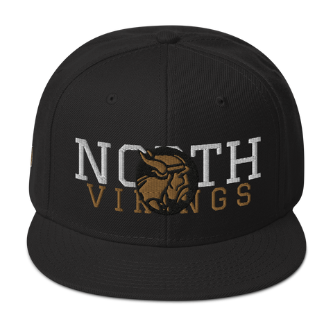 Akron City Series North Vikings Snapback Hat