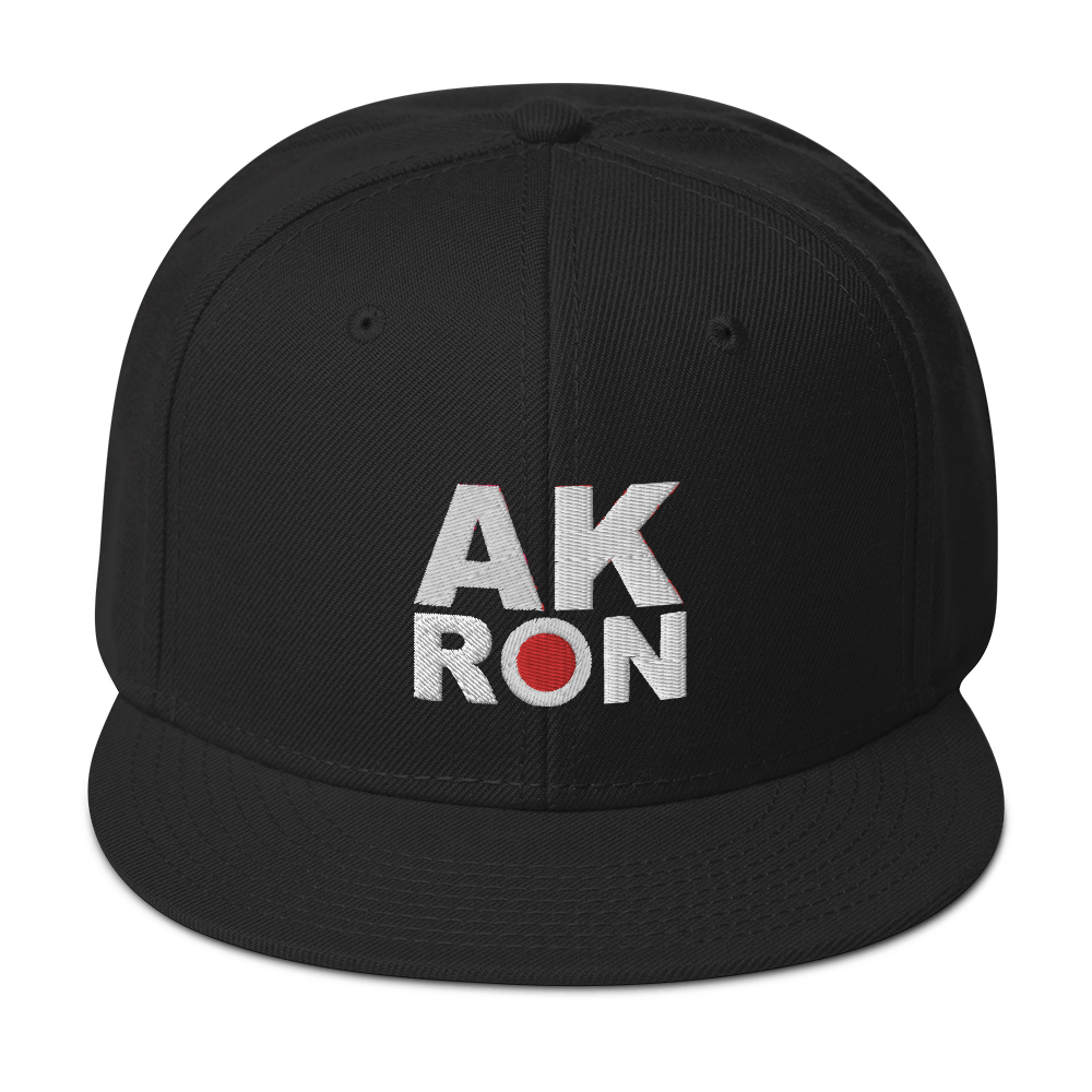 Akron AK Ron Ohio Snapback Hat