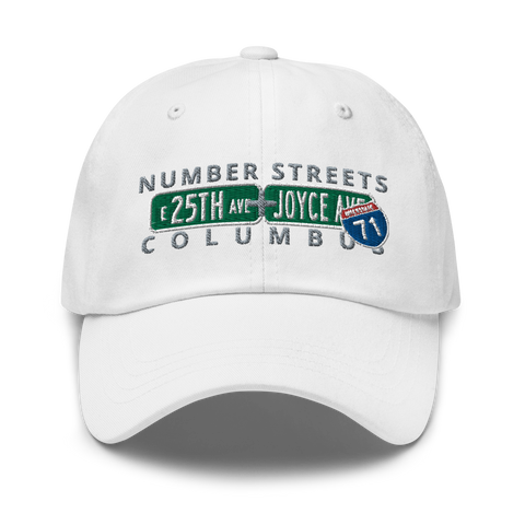 Number Streets E25thJoyceAve CO Special Dad Hat