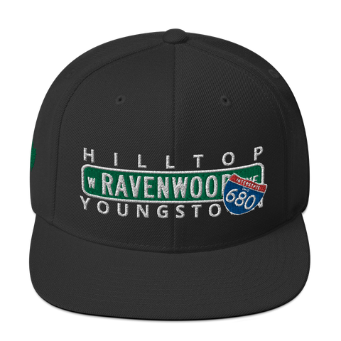City Nights W Ravenwood Ave YO Snapback Hat