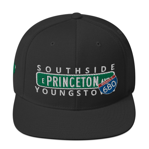 City Nights E Princeton Ave YO Snapback Hat