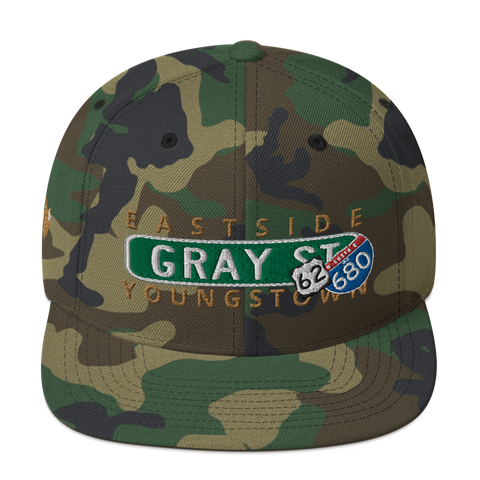 Homeland Gray St YO Snapback Hat