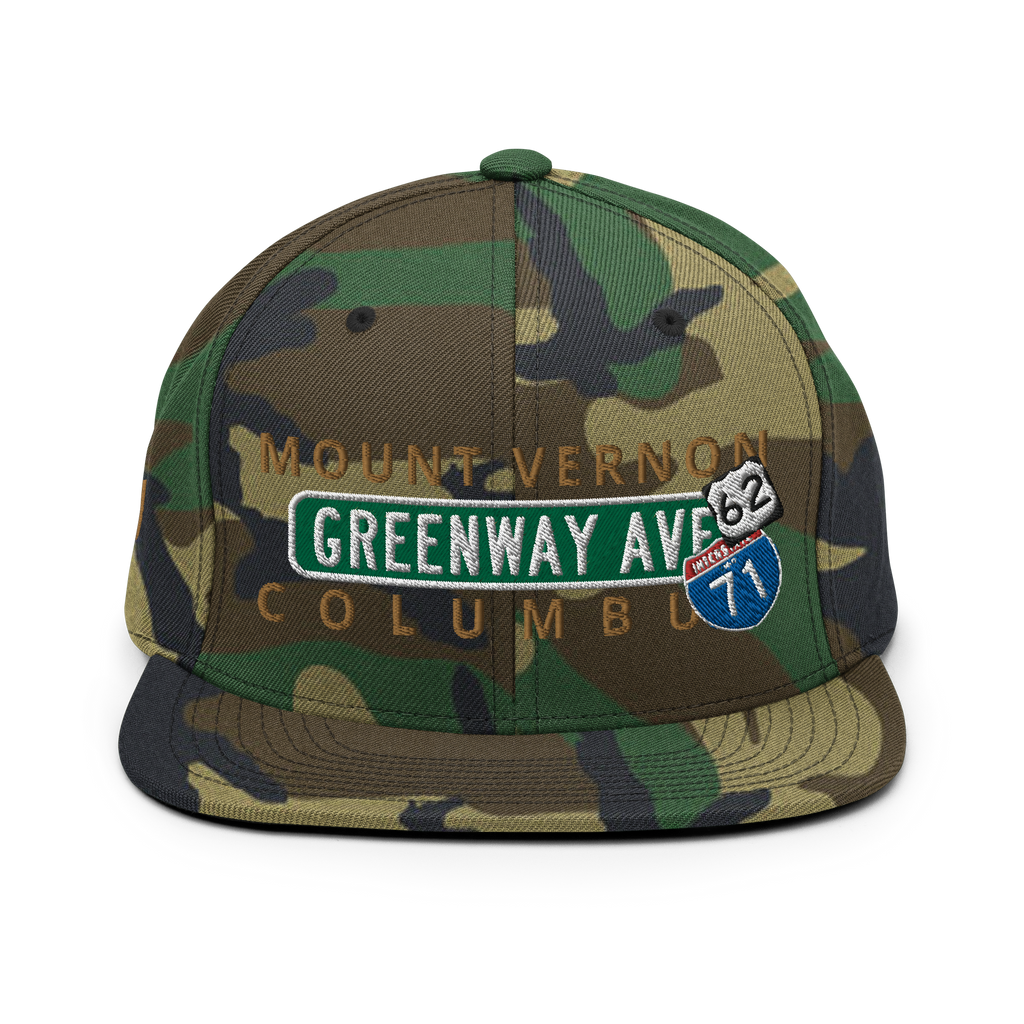Homeland Greenway Ave CO Snapback Hat