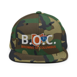 BOC Camo Snapback Hat
