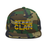 Steel Clan Camo Personalized Snapback Hat