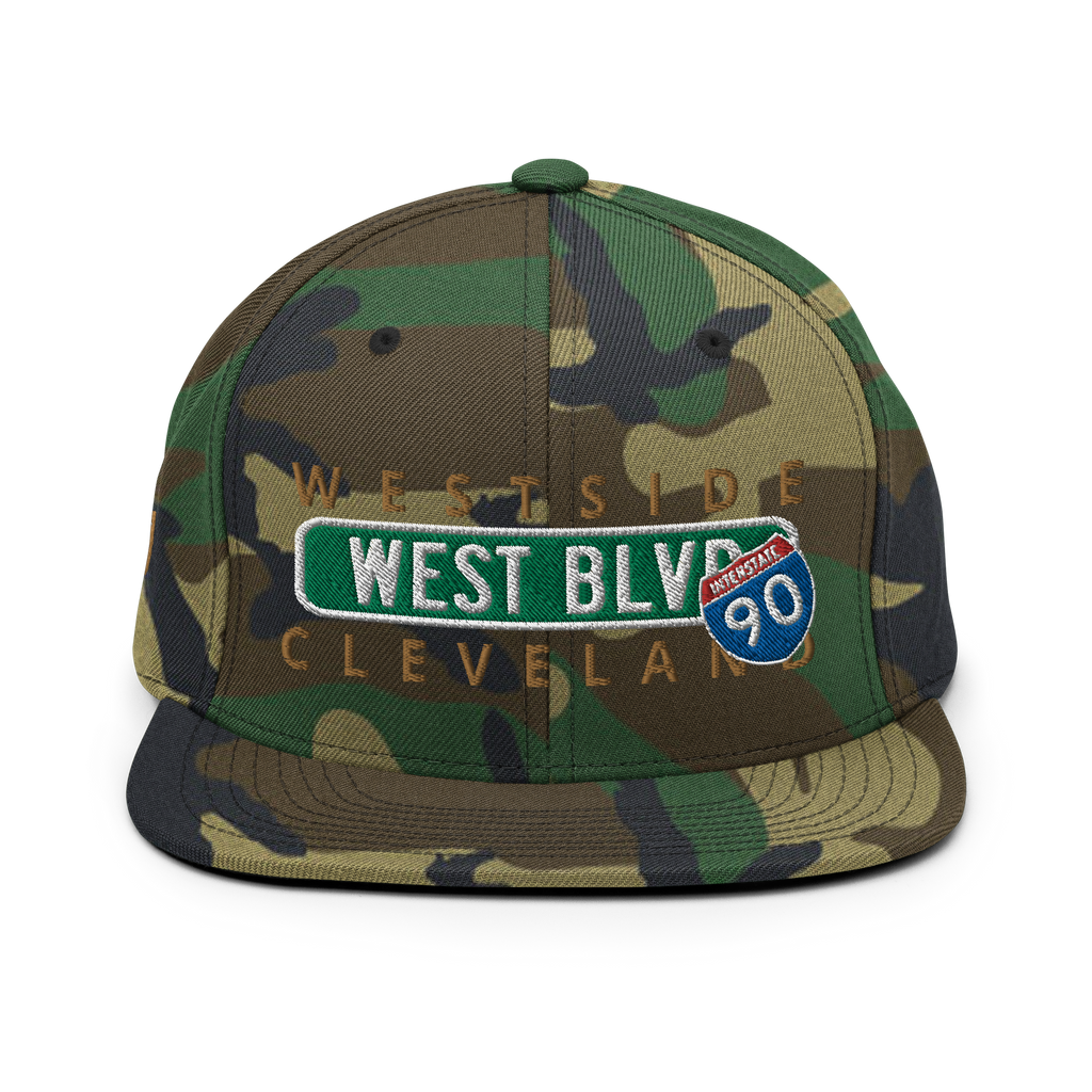 Homeland West Blvd CLE Snapback Hat