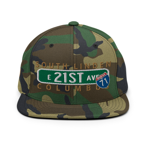 Homeland E 21st Ave CO Snapback Hat