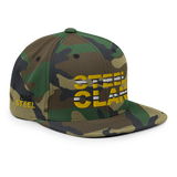 Steel Clan Camo Personalized Snapback Hat