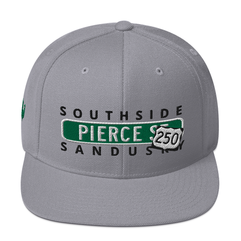 Concrete Streets Pierce St Sandusky Snapback Hat