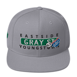 Concrete Streets Gray St YO Snapback Hat
