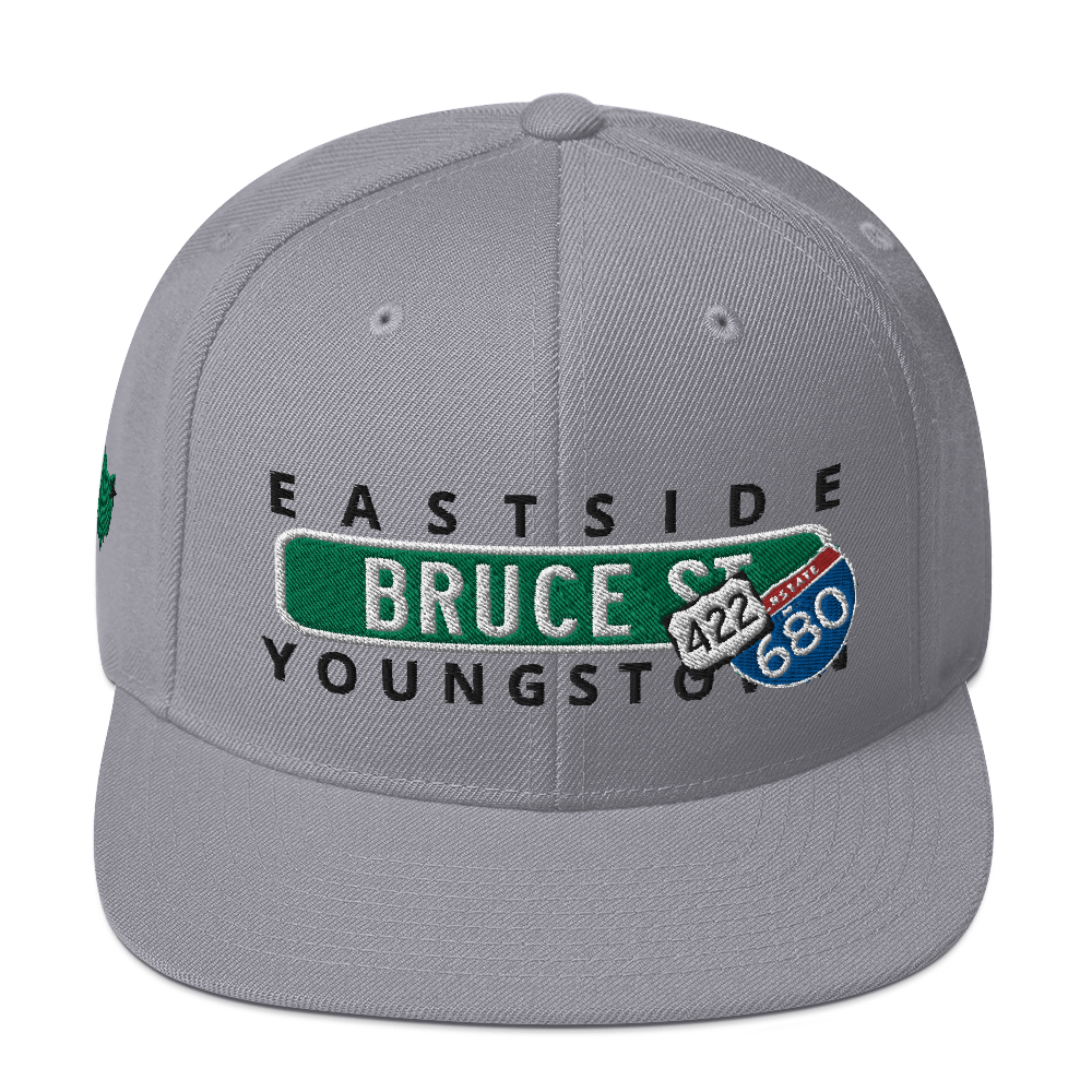 Concrete Streets Bruce St YO Snapback Hat