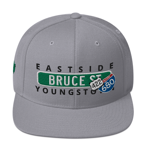 Concrete Streets Bruce St YO Snapback Hat