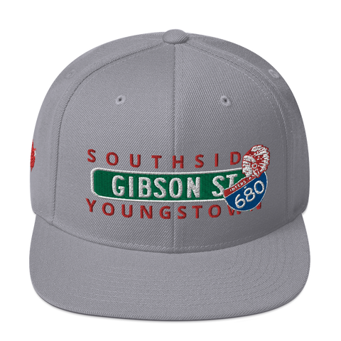 Streets Gibson St YO Wilson Snapback Hat