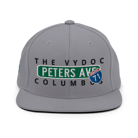 Concrete Streets Peters Ave CO Snapback Hat
