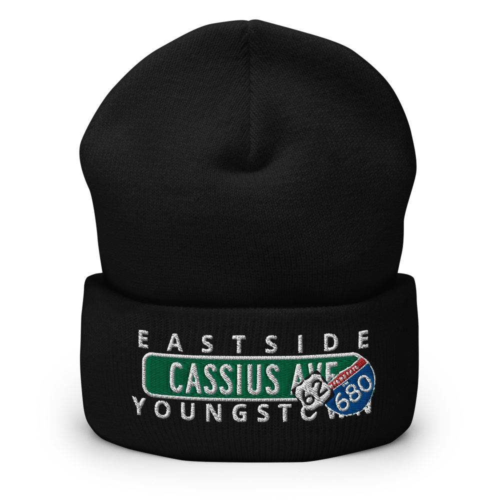 City Nights Cassius Ave YO Cuffed Beanie Hat