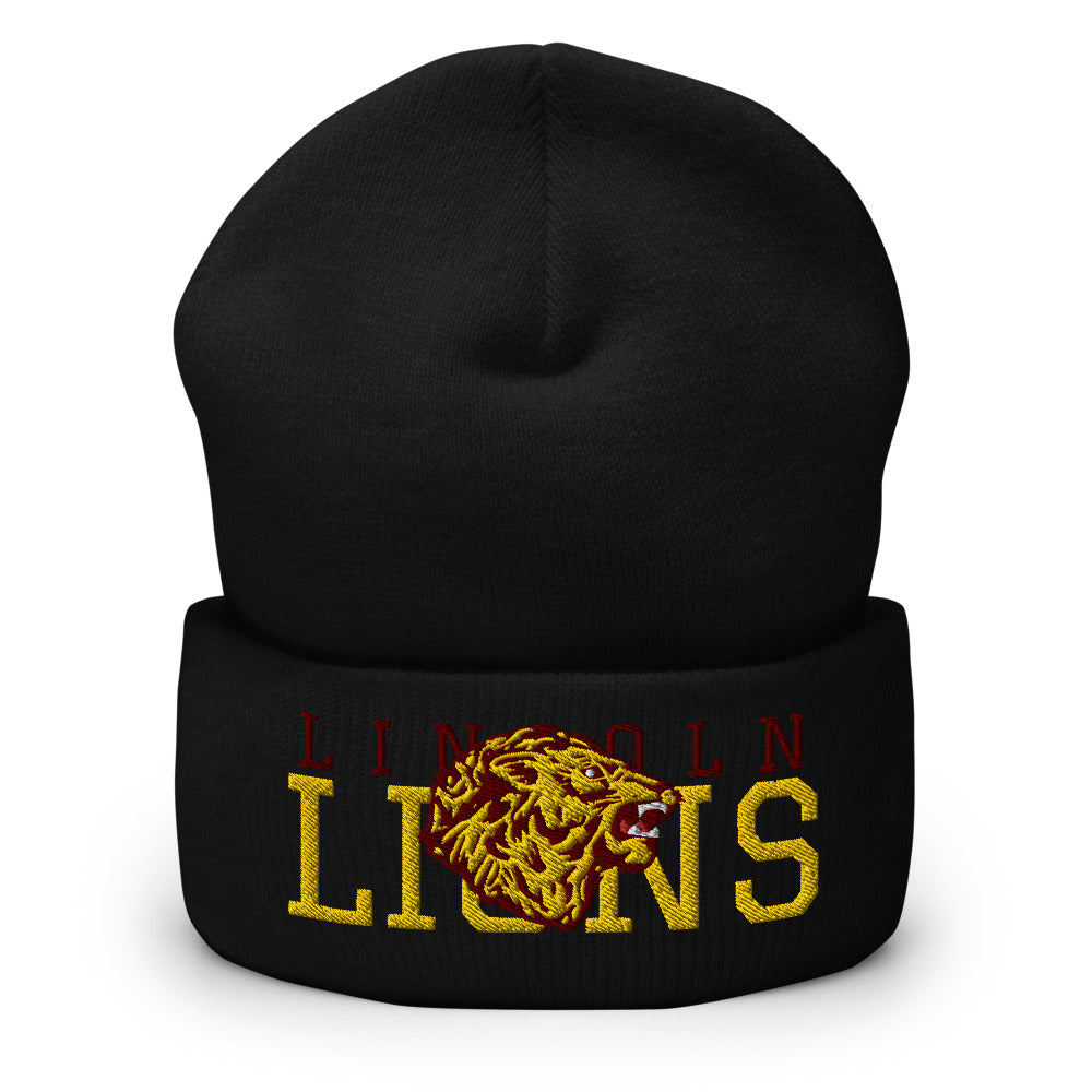 Canton Collective Lincoln Lions Cuffed Beanie