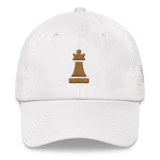 Queen Piece Gold Adjustable Hat