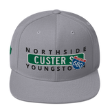 Concrete Streets Custer Ave Snapback Hat