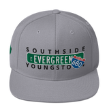 Concrete Streets E Evergreen Ave Snapback Hat