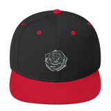Black Rose Snapback Hat