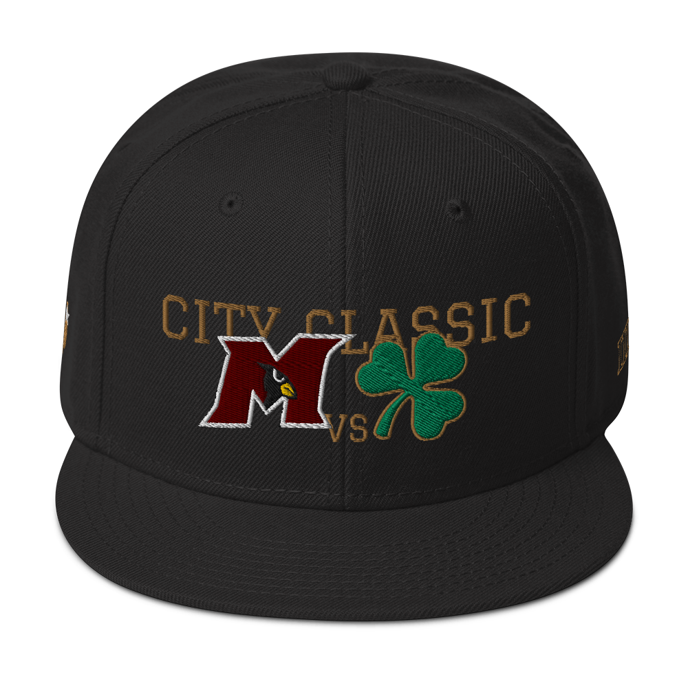 330 City Classic Golden Versus M+U Snapback Hat