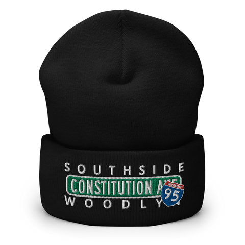 City Nights Constitution Ave PA Cuffed Beanie