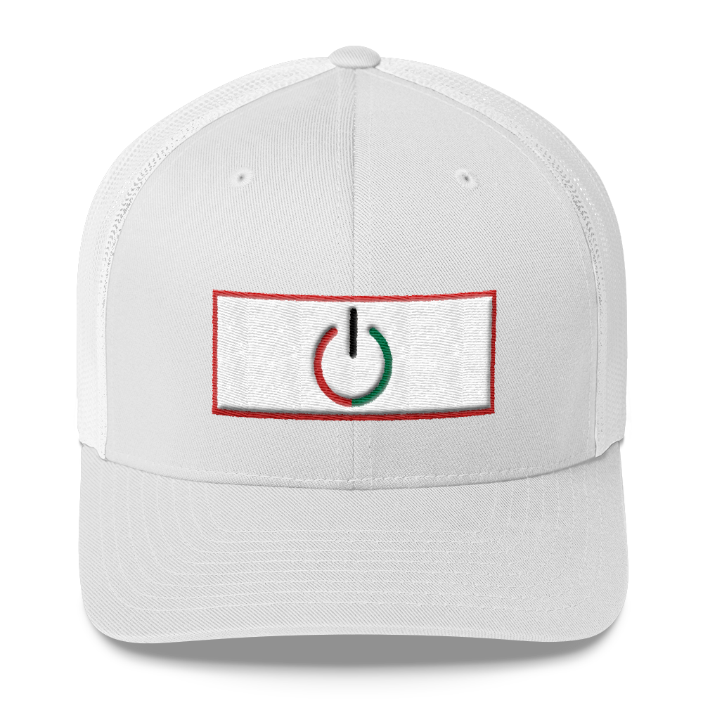 Powered By The People Lightbox Trucker Hat