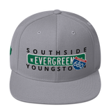 Concrete Streets W Evergreen Ave Snapback Hat