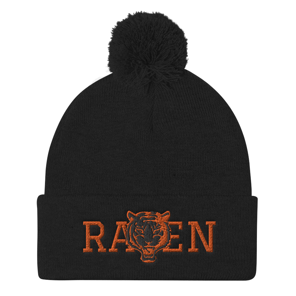 Rayen Classic Pom Pom Knit Cap