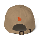 Peach State of Mind Ivory Adjustable Hat