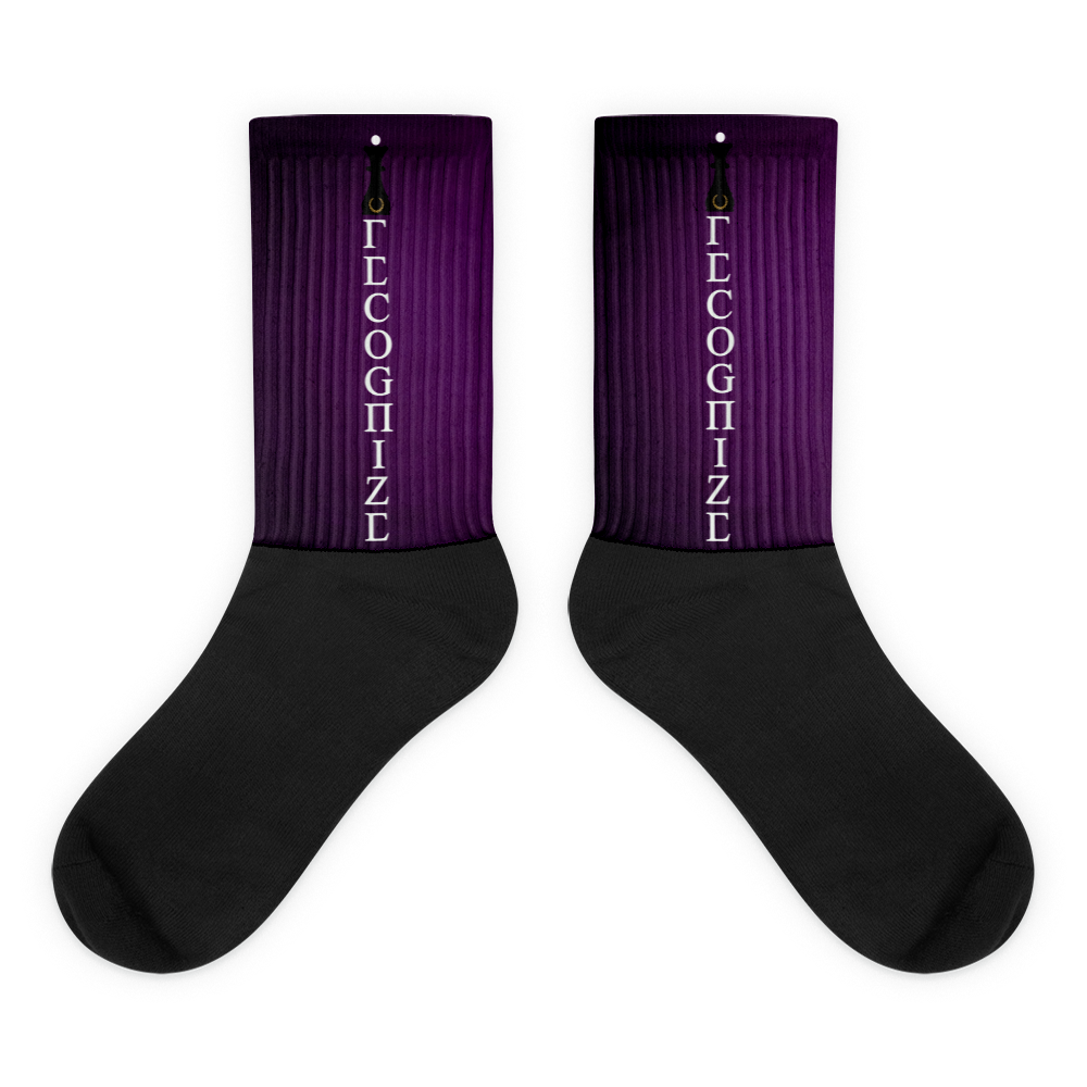 Recognize Queen Blackfoot Socks