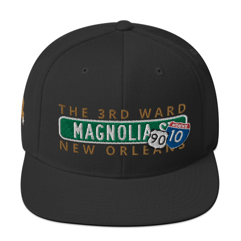 City Nights Magnolia NOLA Snapback Hat