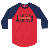 Recognize King 3/4 Sleeve Shirt