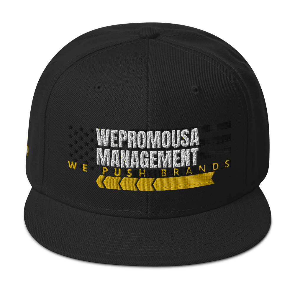 WePromoUSA1 Snapback Hat