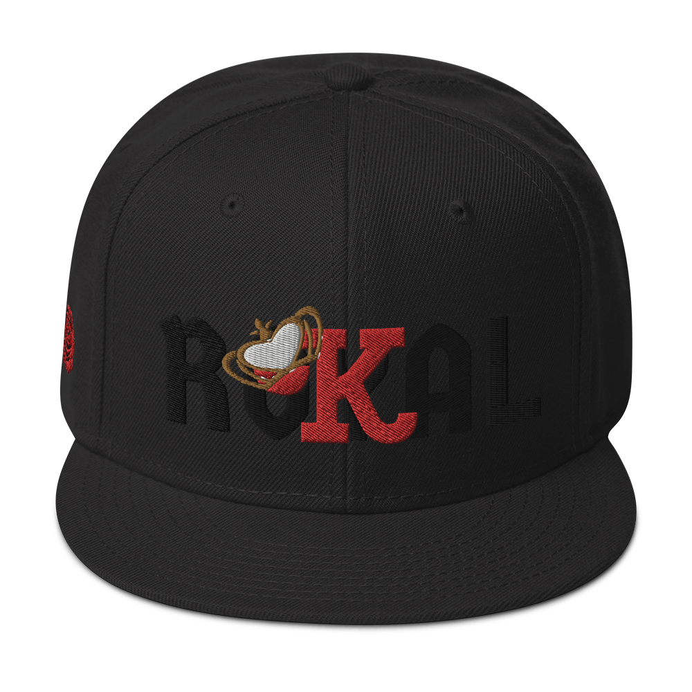 Royal Initial K Snapback Hat
