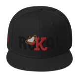 Royal Initial K Snapback Hat