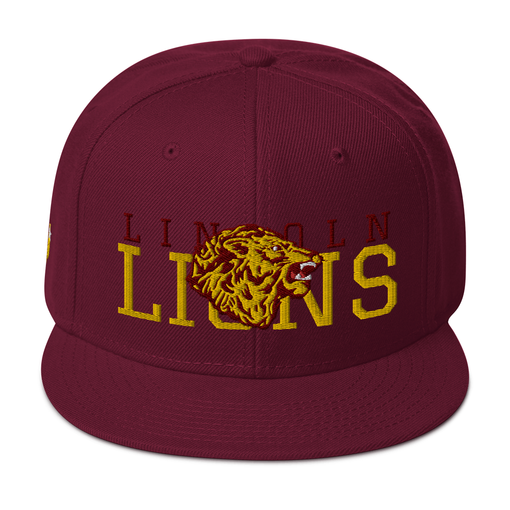 Canton Collective Lincoln Lions Snapback Hat
