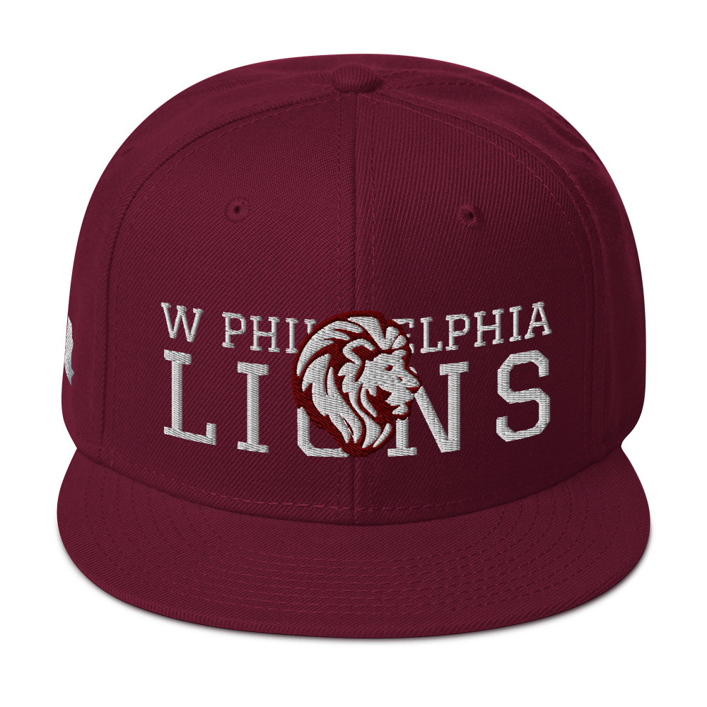 W Philly Lions Classic Snapback Hat
