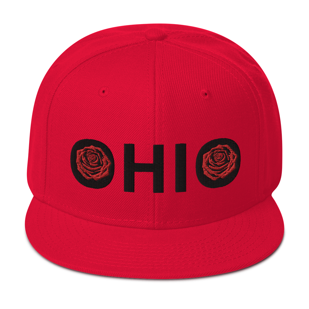 Ohio Roses Snapback Hat